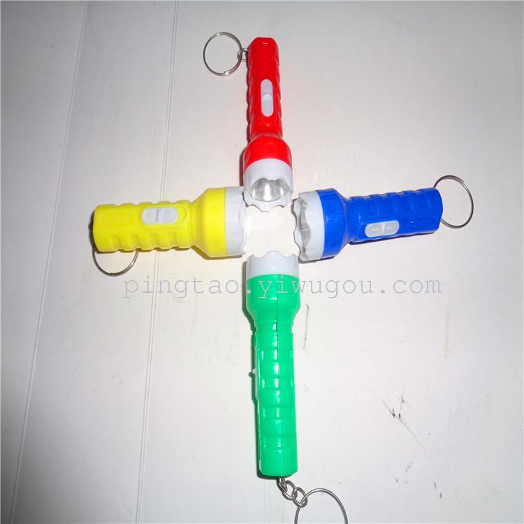 Children's toy keychain JS-659 flashlight as a gift, LED night light for illumination, factory direct sales Specification image