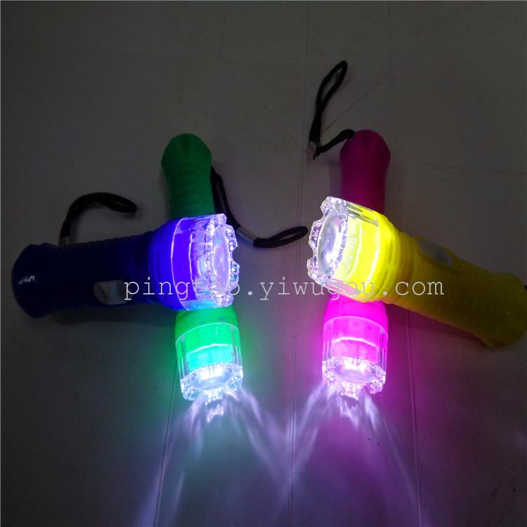 Children's toys JS-656 flashlight, gift, LED night light, light-emitting pendant, keychain light, factory direct sales Specification image