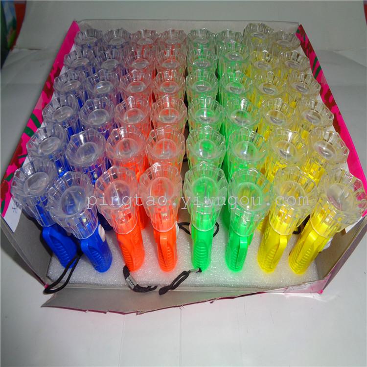 Toy keychain lights, free gifts, LED night lights, illuminated pendants, flashlights, ground promotion supply, factory direct sales