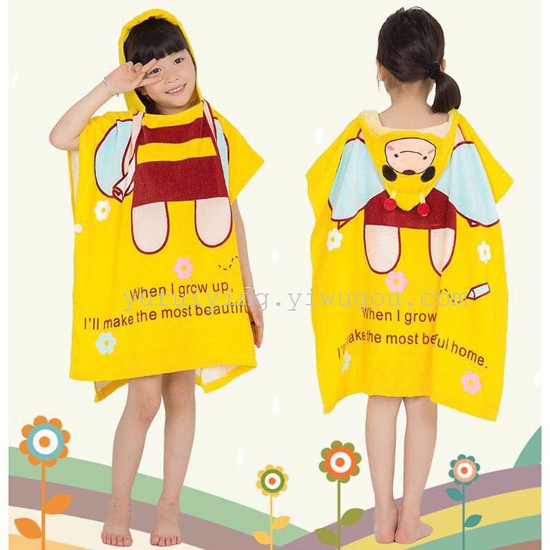 Korean baby products: baby bath towels, bath bathrobes, children's bath towels, towel materials