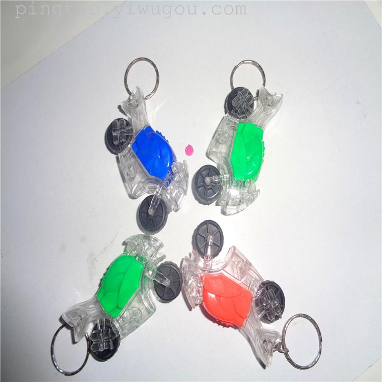 Children's plastic toy keychain lights, free gifts, LED night lights, luminous pendants, flashlights, factory direct sales details Picture