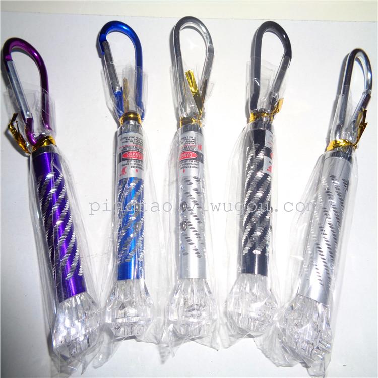 Children's toys, small gifts, mountain climbing lanterns, gift engraving tubes, Bird's Nest laser seven-color lights, factory direct sales details Picture