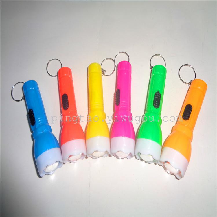 New fashionable mini LED keychain light with gift 018 flashlight, direct sales from the manufacturer details Picture