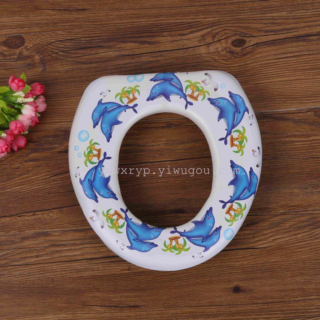 Ordinary children's toilet seat cover PVC toilet soft cover wholesale