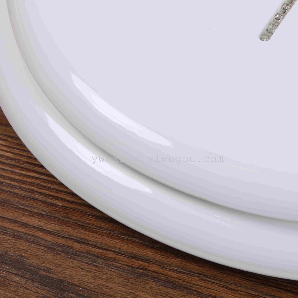 Wholesale of high-end pure handcrafted diamond-encrusted 18-inch toilet seat covers made of MDF material Specification image
