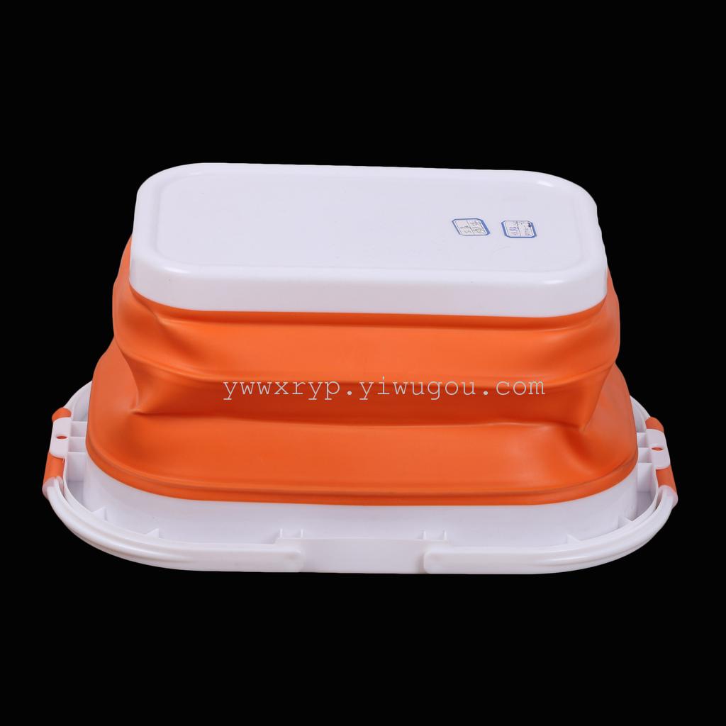Silicone folding storage basket, silicone basket, folding silicone frame, household silicone basket Application Scenario