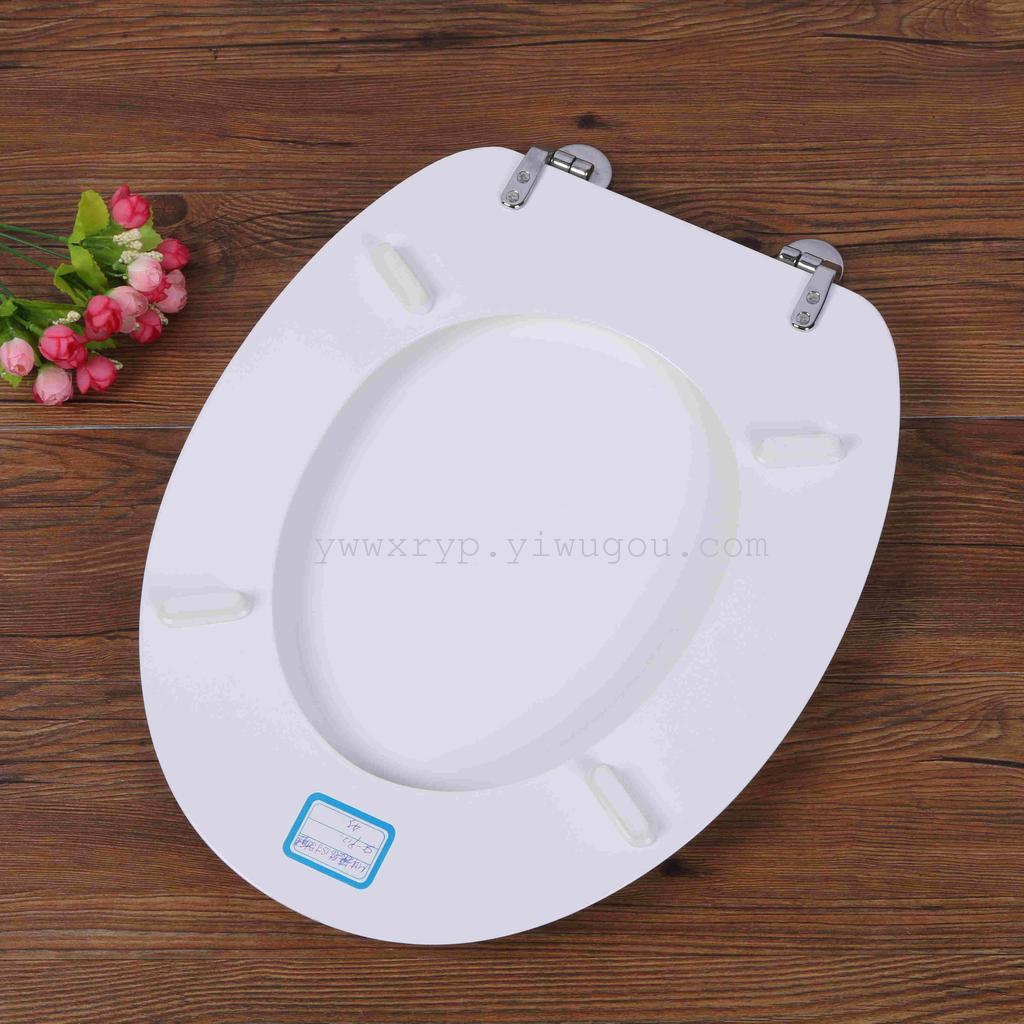 Wholesale of high-end pure handcrafted diamond-encrusted 18-inch toilet seat covers made of MDF material details Picture
