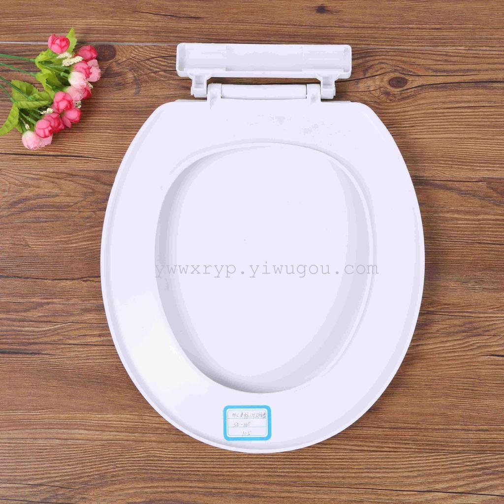 Wholesale of 17-inch American standard adult toilet seats made of PP material Specification image