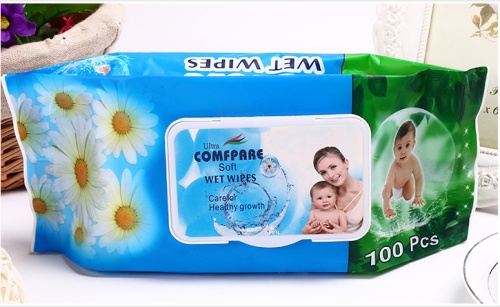 外贸湿巾无纺布原装温和婴儿湿巾纸 低价销售 可定制