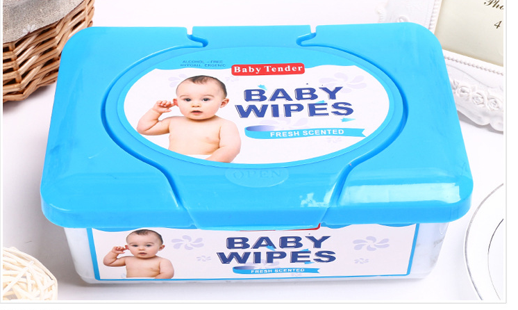 Super quality baby wipes paper box baby wipes universal box thumbnail