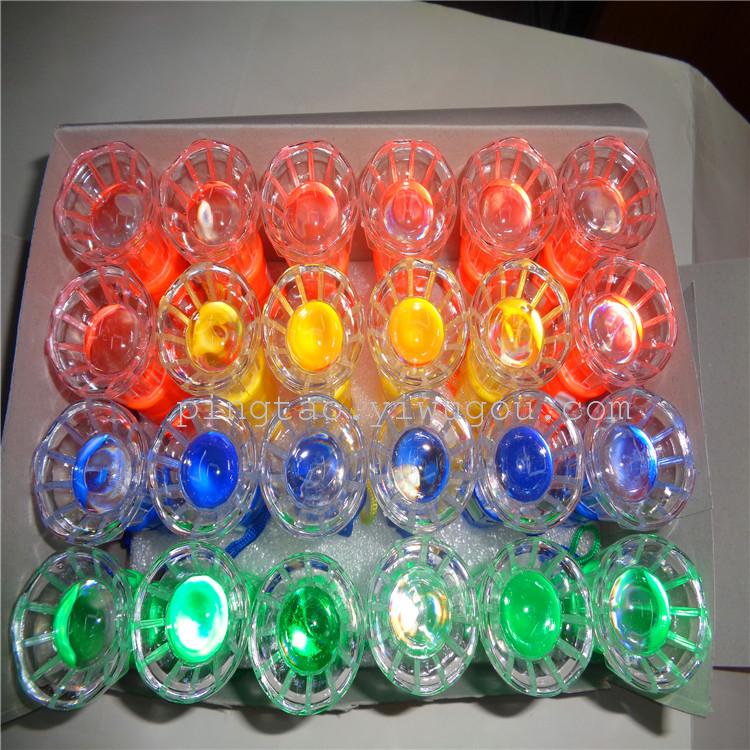 Children's toy HY-127 flashlight, gift LED keychain, night light, light source, factory direct sales details Picture