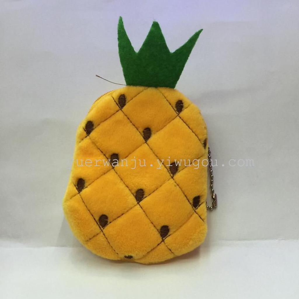 Plush coin purse, fruit coin purse, embroidered coin purse Application Scenario