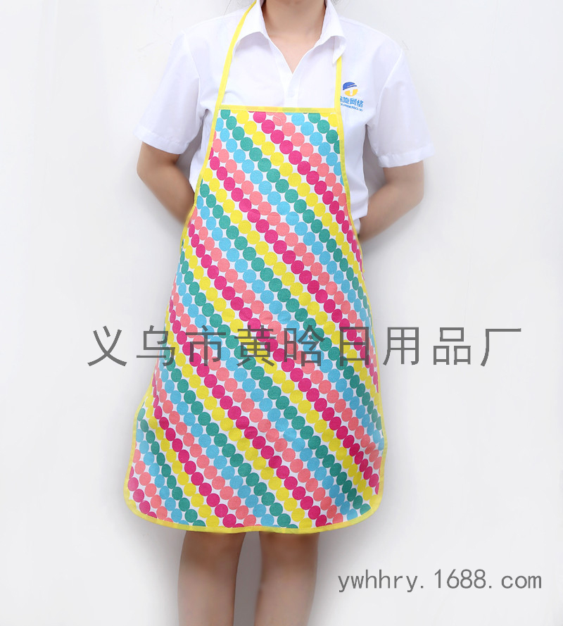 【LOVELY HOME】【持嘉】外贸帆布围裙 厨用简易围裙 一次性围裙