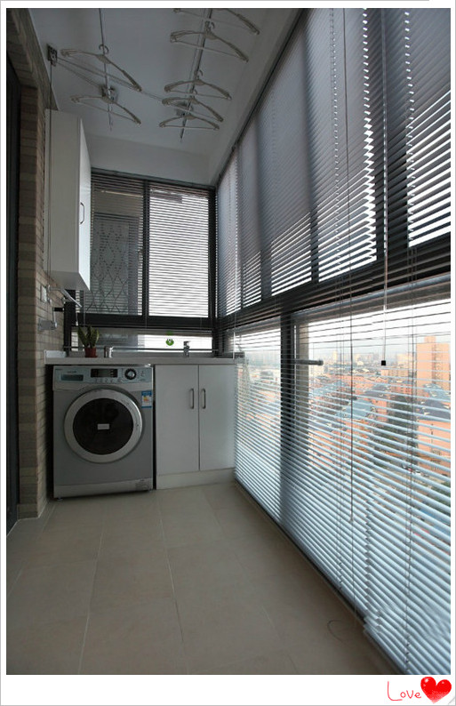 Living room kitchen bathroom Office Office Workshop Project Aluminum BLINDS effect picture full figure