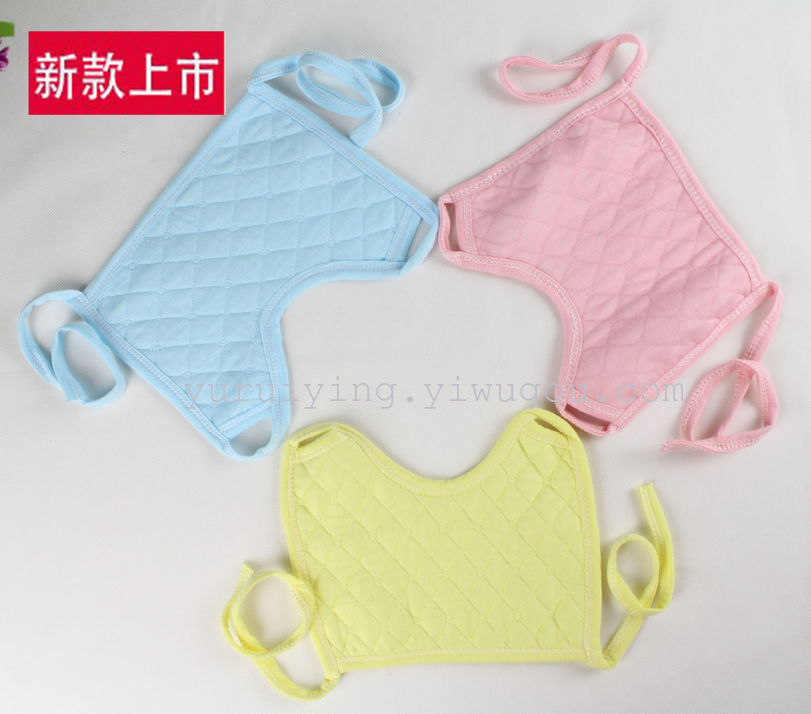厂家直销口罩式围嘴围兜婴儿口水巾 新生儿用品母婴出口外贸