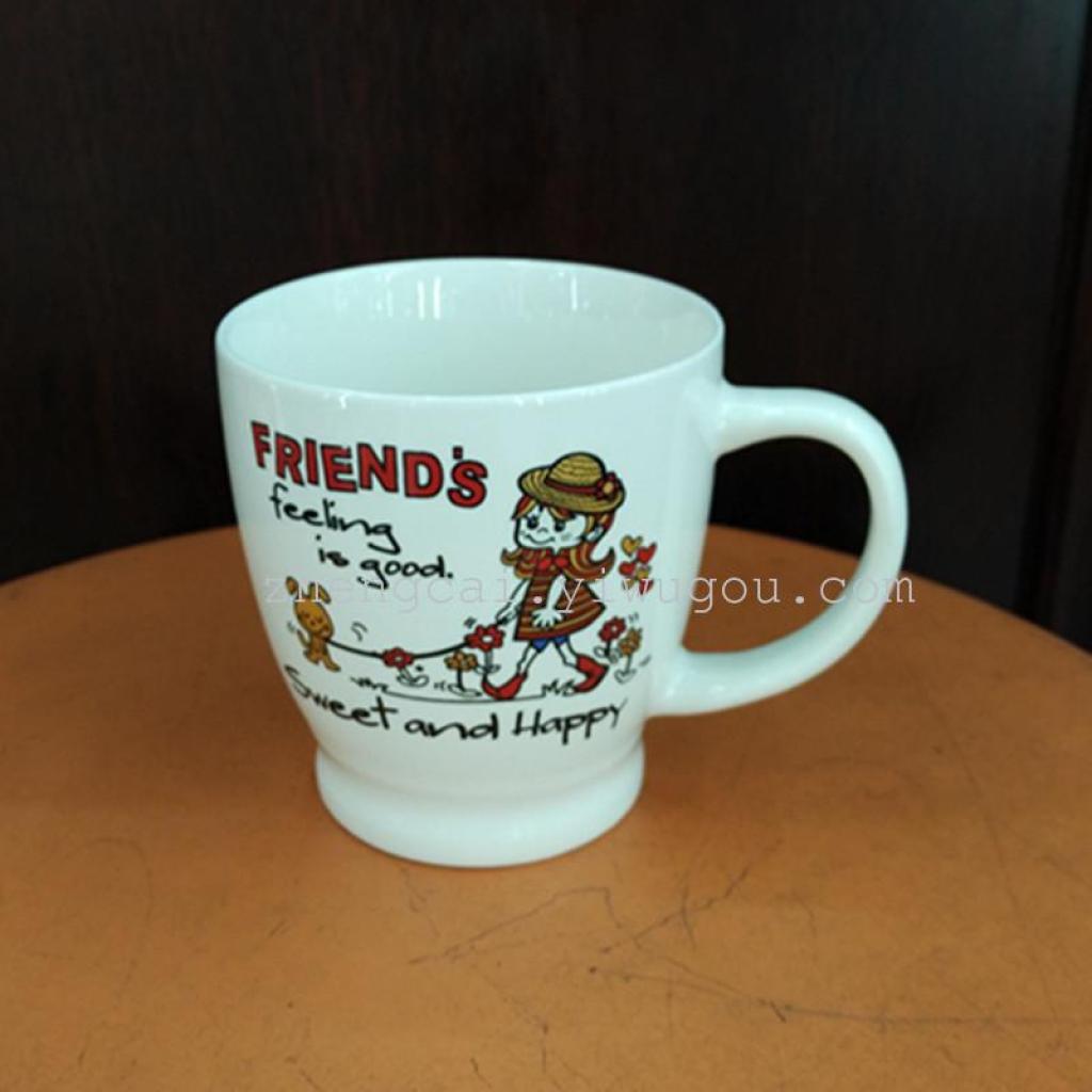 Ceramic cups, cartoon cups, advertising gift cups, children's cartoon cups Specification image