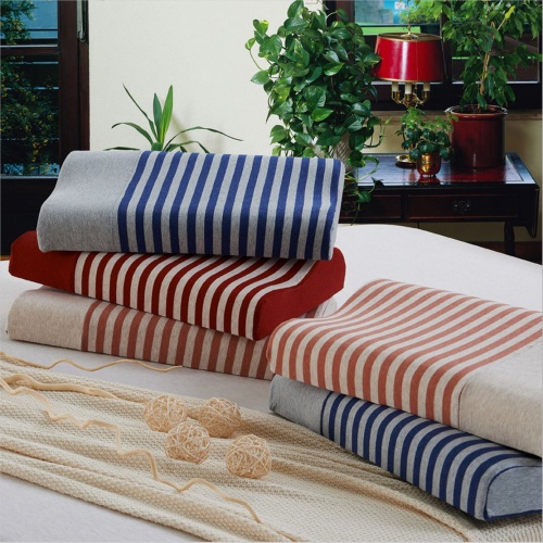 Space health nap pillow core pillow knitted cotton memory pillow good IKEA stripe cotton slow rebound