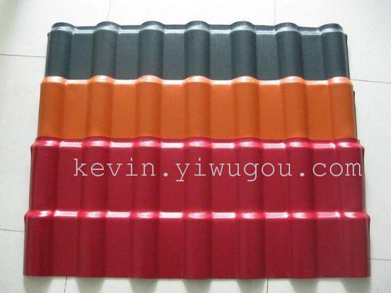 PVC resin tiles, synthetic resin tiles, PU tiles, plastic tiles details Picture