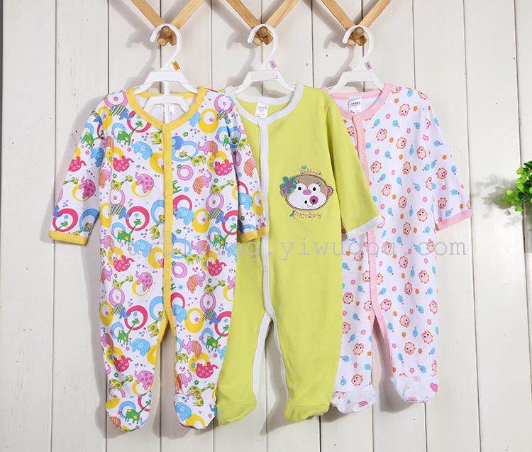 Baby one-piece suits, crawling suits, and newborn clothes are exported for foreign trade Specification image