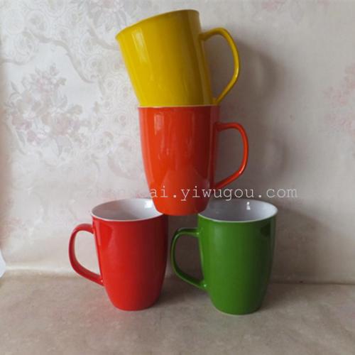 Ceramic cups, colored glaze cups, advertising cups, ceramic mugs, coffee cups