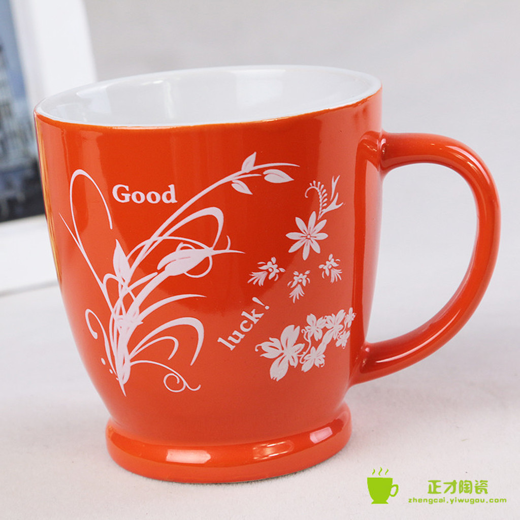 Ceramic simple mugs, couple cups, personalized coffee pairs, creative large-capacity water cups Specification image