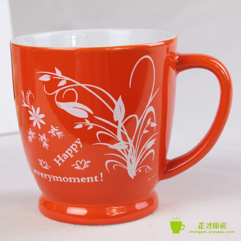 Ceramic simple mugs, couple cups, personalized coffee pairs, creative large-capacity water cups details Picture