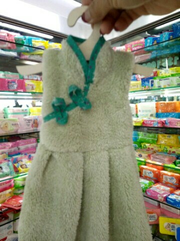 Princess dress hand towel Application Scenario