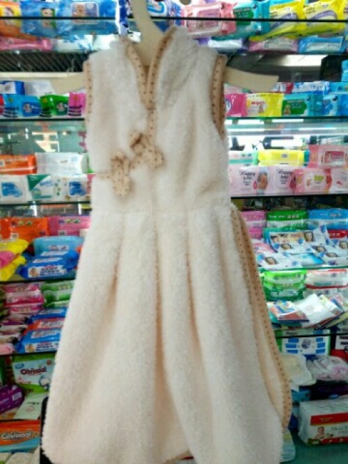 Princess dress hand towel
