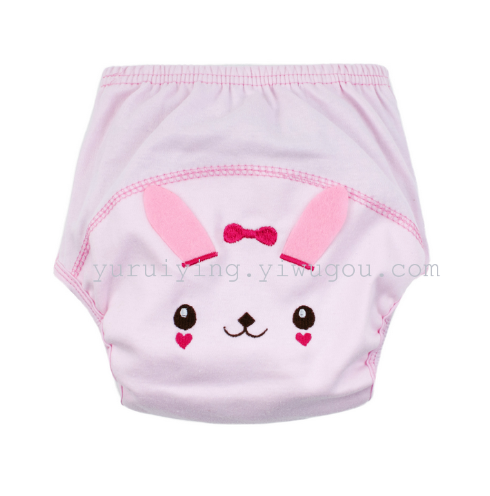 Baby 3D cartoon thin baby learning and training pants, baby urine-proof design waterproof soft pull-up pants Application Scenario