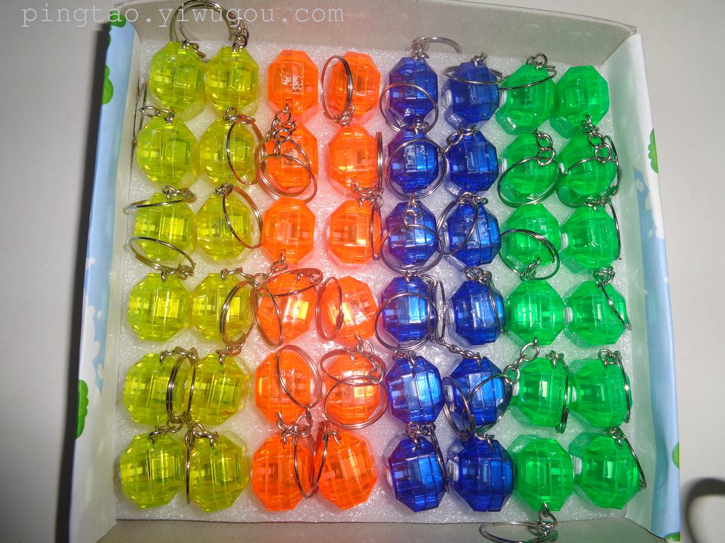 Children's plastic toys, LED keychains, night lights, free gifts, 518 flashlights, ground promotion supply, factory direct sales details Picture