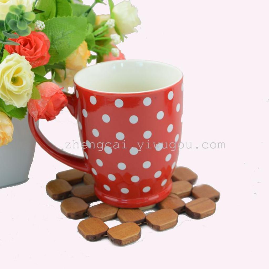 280ML ceramic coffee cup, ceramic advertising custom-made cup, retail water cup, Zhengcai 1974 Specification image