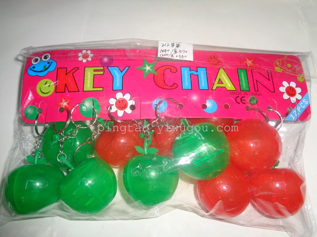 Children's toy key chain 212 apple lamp gift LED anti apple vendor direct sales
