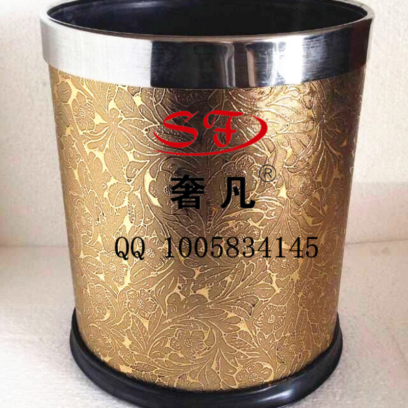 The grand design European-style creative series of fashionable trash cans is specially designed for hotels and guesthouses Application Scenario