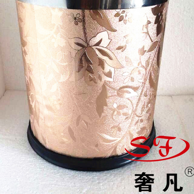 The grand design European-style creative series of fashionable trash cans is specially designed for hotels and guesthouses details Picture