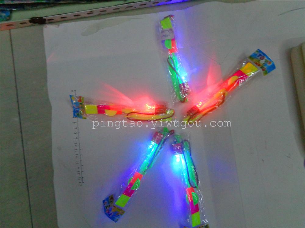 Children's plastic toys, LED night lights, gifts, double-flashing lights, little flying arrows, street stalls, direct sales from the manufacturer Specification image