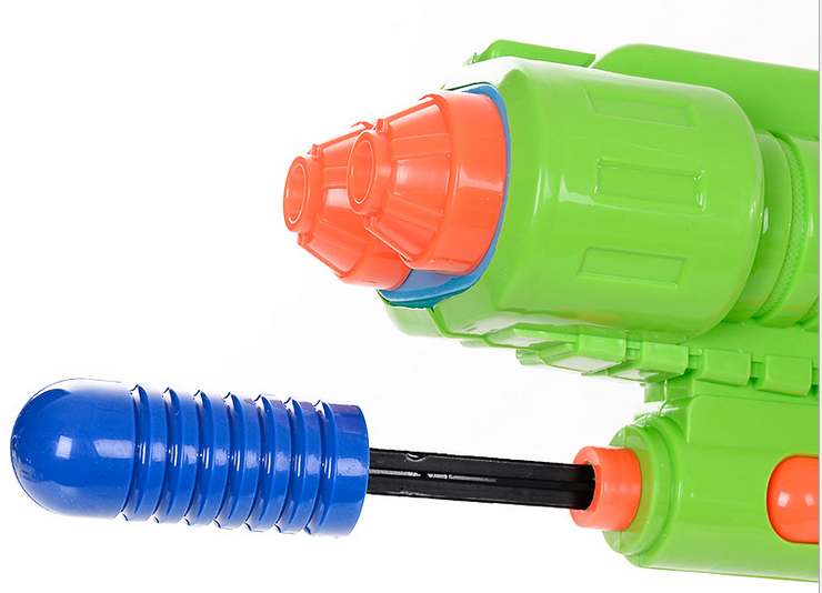 Haiye Toy water gun, large air pressure water gun, dual nozzles, 27,000, dual air pressure water gun details Picture