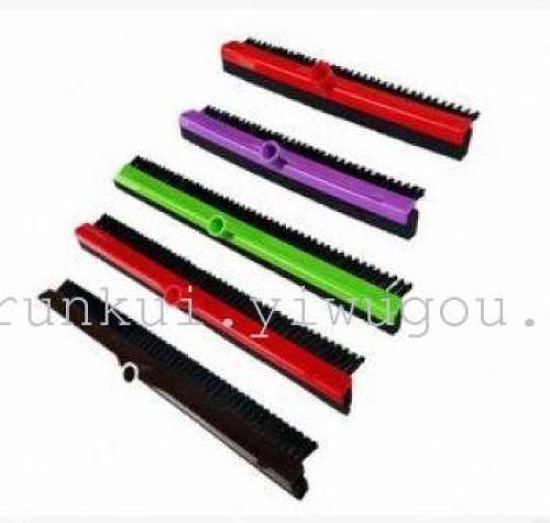 厂家直销新款地刮 塑料地刮 地刮头 带刷地刮