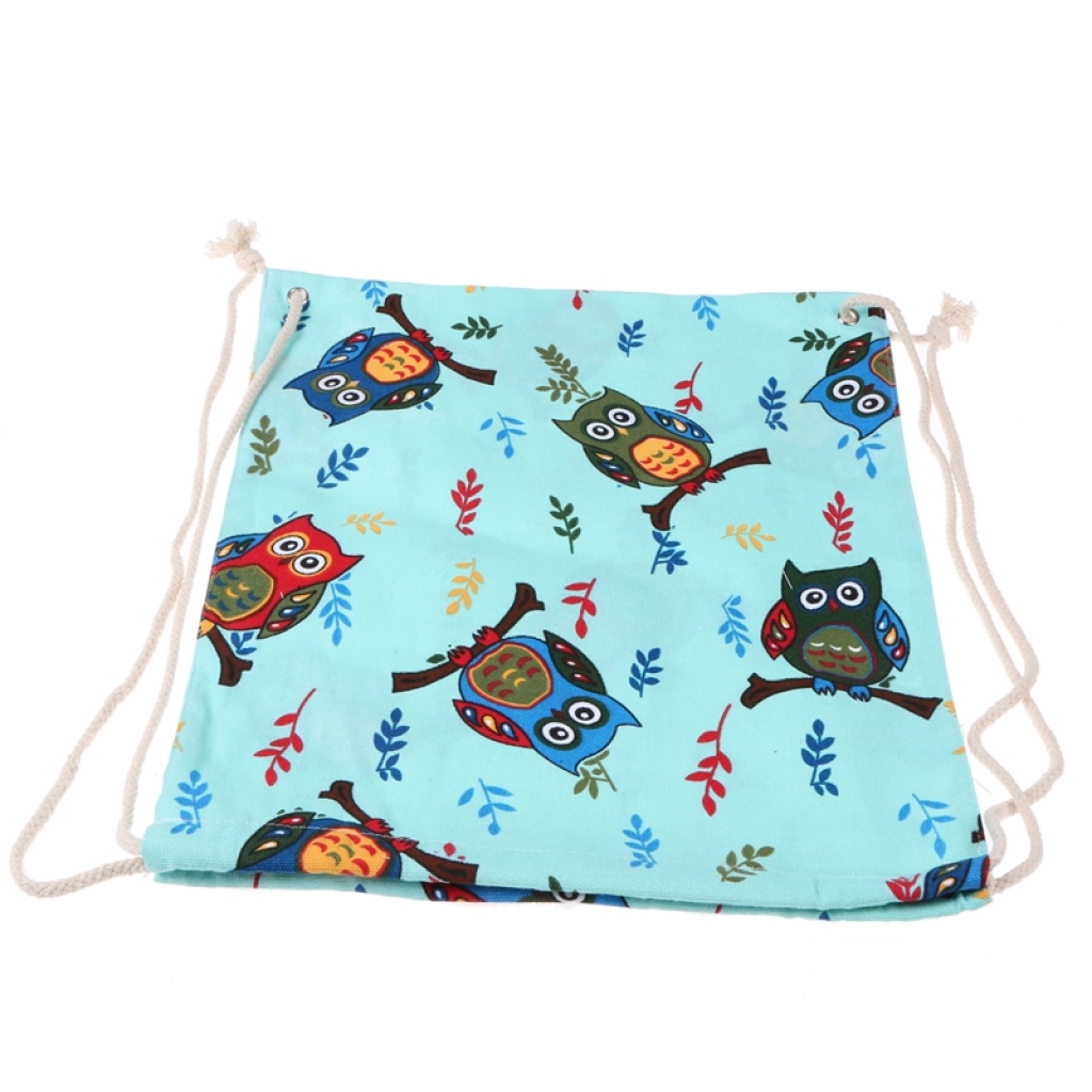 New nylon bag, single-shoulder hand-carry backpack, drawstring bag, canvas bag, drawstring bag Application Scenario
