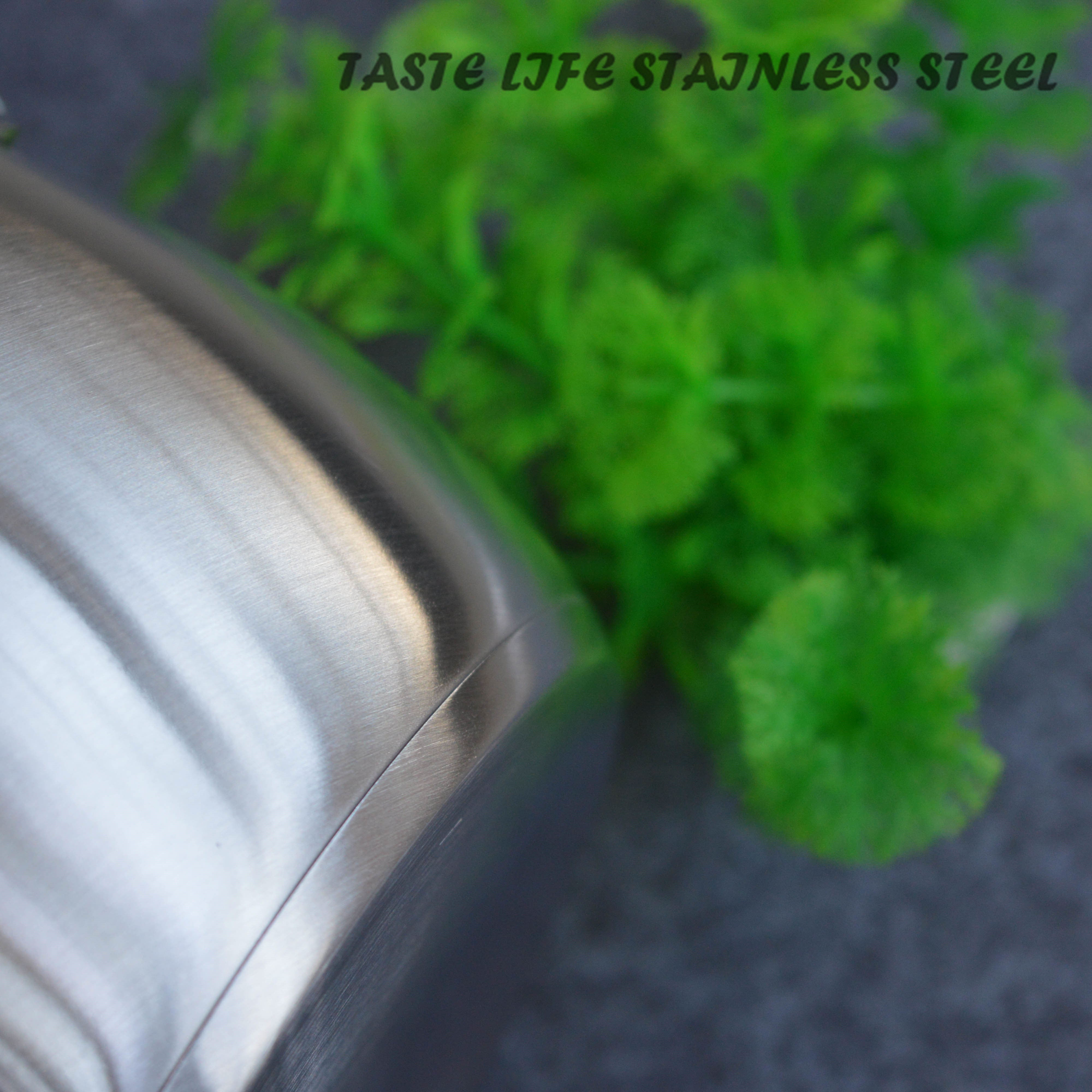 A stainless steel soup pot with a high pot and a double-layer bottom is an excellent gift details Picture