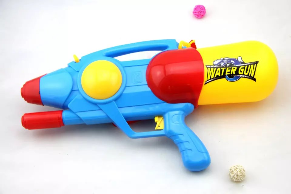 Large air pressure water gun beach water play toy plastic water gun KP52-01 full figure