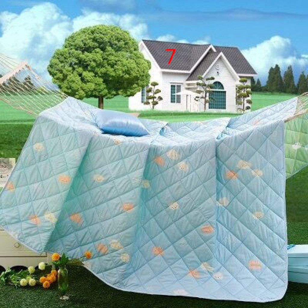 Summer cool quilt, small floral cartoon single and double thin quilt bedding factory direct sales at special prices Specification image