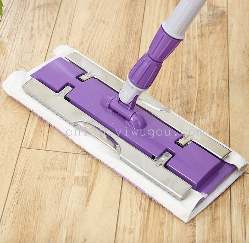 "Buy one get one free: The same style of multi-functional towel holder, flat mop, dry and wet dual-purpose mop with a changing cloth head. Specification image
