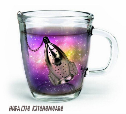 新型不锈钢滤茶器茶漏茶滤泡茶器 火箭泡茶器
