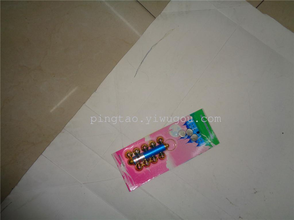 Children's toy keychain light, mini luminous LED night light, free gift, ten laser factory direct sales details Picture