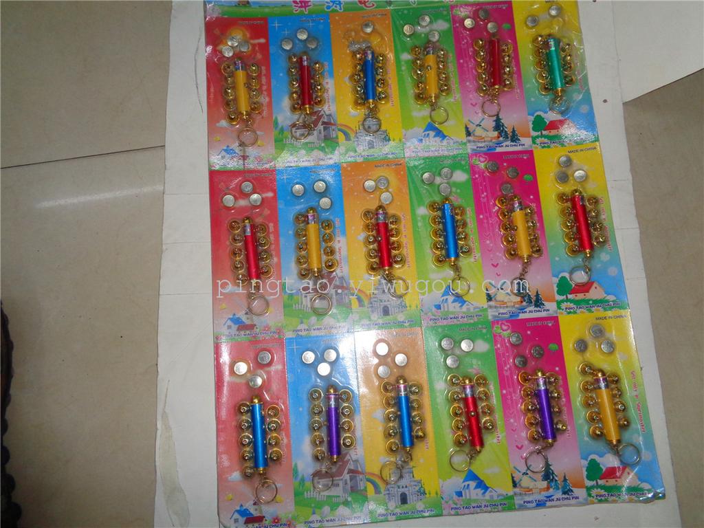 Children's toy keychain light, mini luminous LED night light, free gift, ten laser factory direct sales