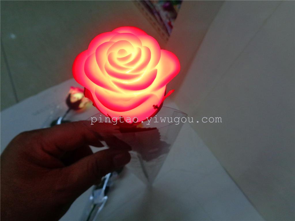Children's toy resin No. 1 flower branch, couple's proposal gift, rose lantern, luminous supply, factory direct sales Specification image