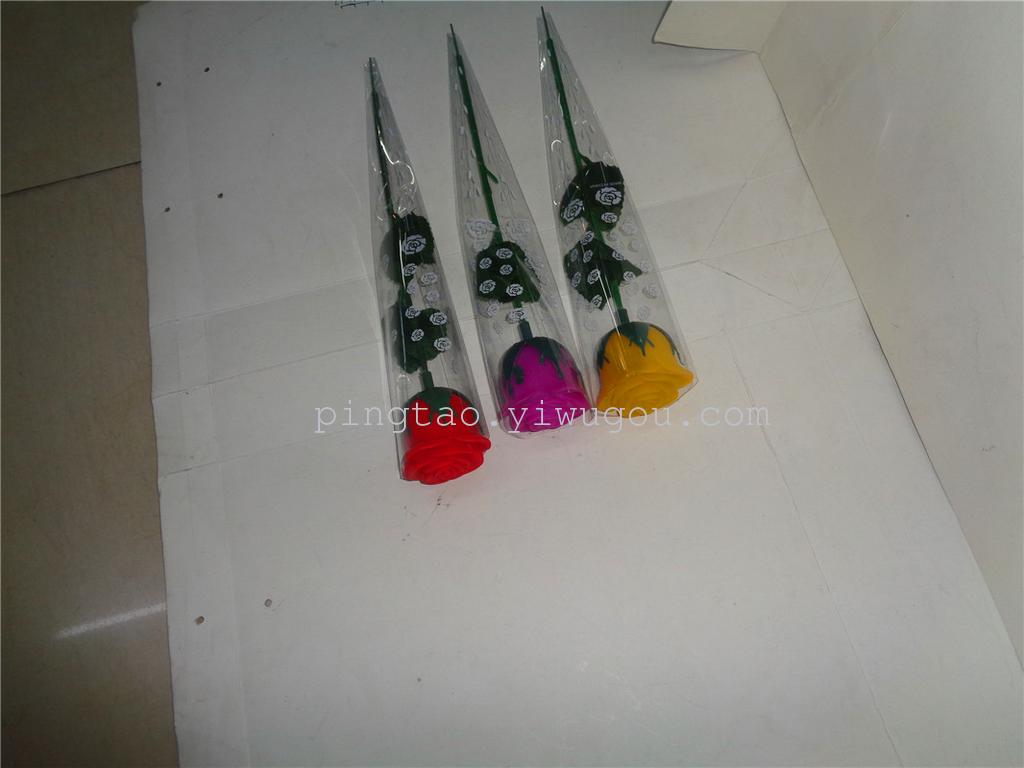 Children's toy resin No. 1 flower branch, couple's proposal gift, rose lantern, luminous supply, factory direct sales