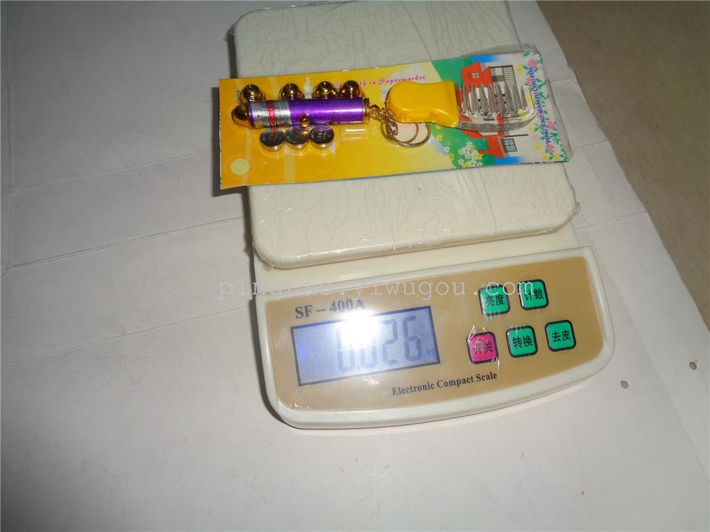 玩具/五头激光加梳/钥匙扣灯细节图