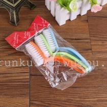Window trough brush cleaning brush air conditioning gutter cleaning brush toilet brush 3PCS plastic brushes