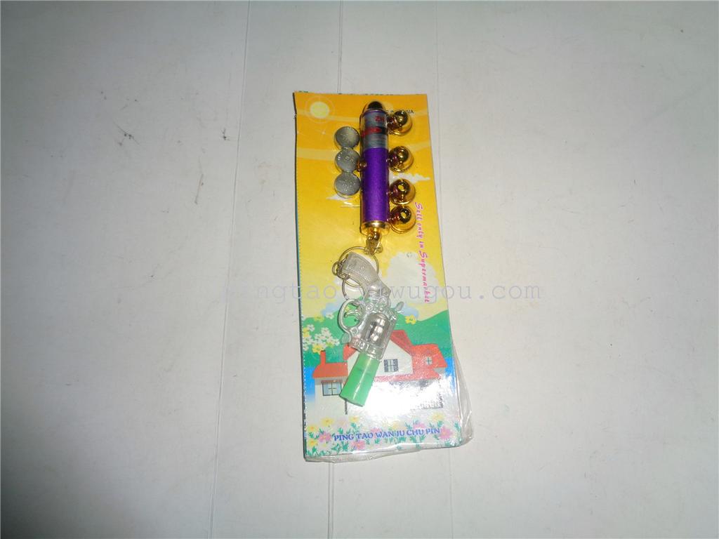 Children's toy keychain lamps, complimentary gifts, five laser heads and mini projection guns, street stall supply, factory direct sales Application Scenario